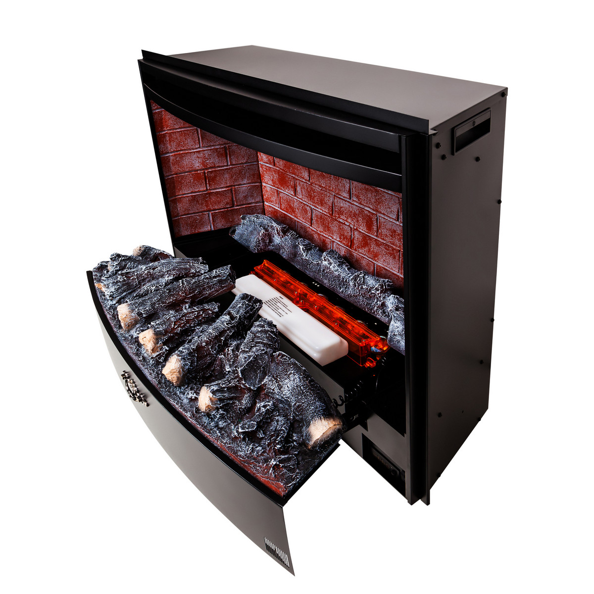 Панорамный открытый очаг для встройки 3D FireStar 33" (ФаирСтар) с эффектом живого пламени и дыма 3D. Габариты В*Ш*Г мм:  667*870*303 Панорамный открытый очаг для встройки 3D FireStar 33" (ФаирСтар) с эффектом живого пламени и дыма 3D. Габариты В*Ш*Г мм:  667*870*303