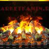 Новелла (белый дуб) новые очаги на выбор (LED, 3D) Цвет на выбор. Габариты (ШxВxГ) 900x900x340 мм