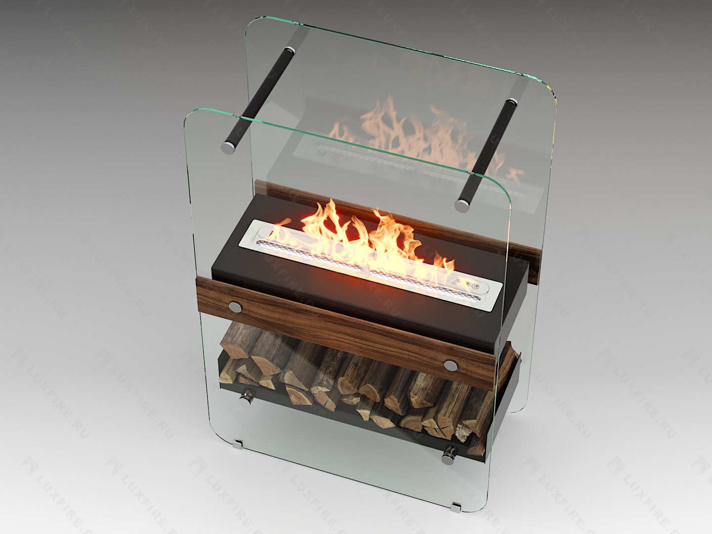 Биокамин напольный Lux Fire "Пятница V2". Размеры (ВхШхГ; мм)800х530х250 Биокамин напольный Lux Fire "Пятница V2". Размеры (ВхШхГ; мм)800х530х250