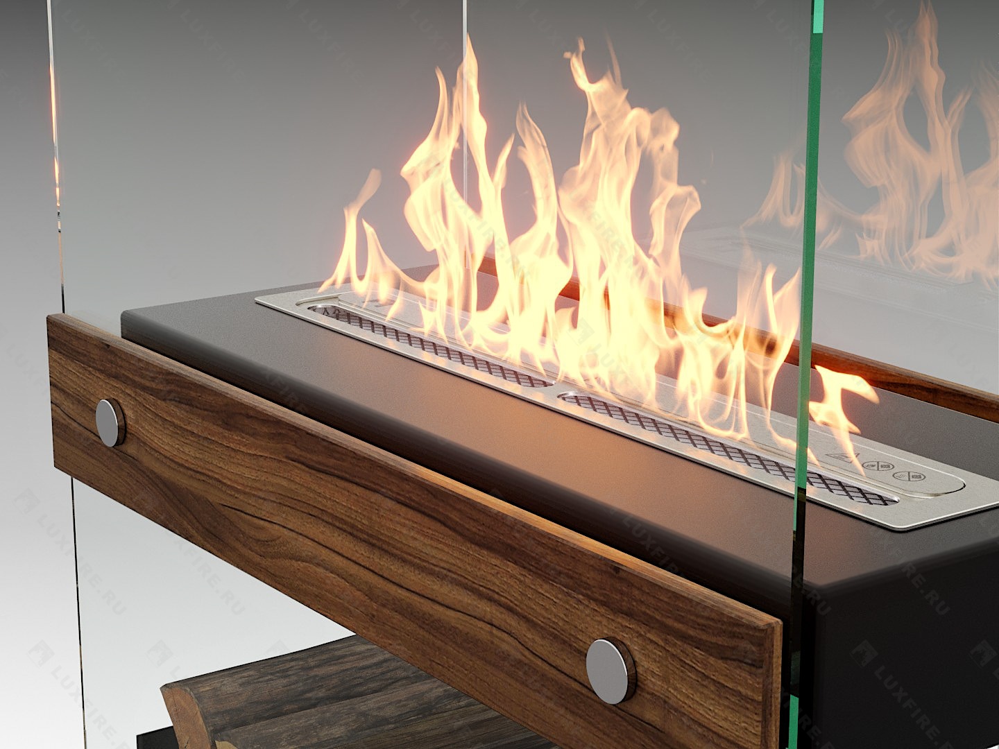 Биокамин напольный Lux Fire "Пятница V2". Размеры (ВхШхГ; мм)800х530х250 Биокамин напольный Lux Fire "Пятница V2". Размеры (ВхШхГ; мм)800х530х250