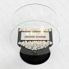 Биокамин напольный Lux Fire "Коллина". Размеры (ВхШхГ; мм)600х500х350