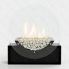 Биокамин напольный Lux Fire "Лионель". Размеры (ВхШхГ; мм)560х500х254