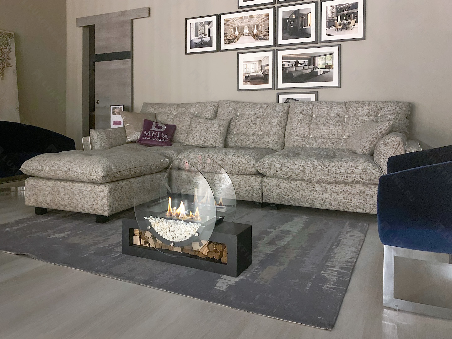 Биокамин напольный Lux Fire "Рональдо". Размеры (ВхШхГ; мм)550х700х254 Биокамин напольный Lux Fire "Рональдо". Размеры (ВхШхГ; мм)550х700х254