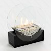 Биокамин напольный Lux Fire "Лионель". Размеры (ВхШхГ; мм)560х500х254