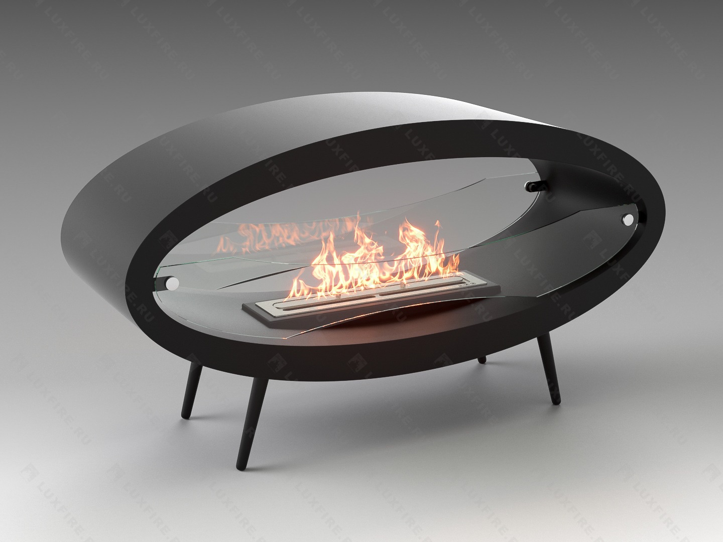Биокамин напольный Lux Fire "Эллипс" 1200. Размеры (ВхШхГ; мм)660х1200х400 Биокамин напольный Lux Fire "Эллипс" 1200. Размеры (ВхШхГ; мм)660х1200х400