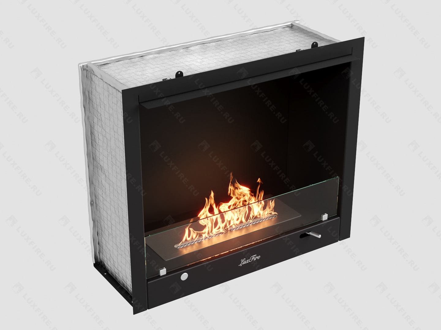 Портальный полуавтоматический биокамин Lux Fire "Фаер Бокс 3 - 26" Размеры (ВхШхГ; мм)596х695х285 Портальный полуавтоматический биокамин Lux Fire "Фаер Бокс 3 - 26" Размеры (ВхШхГ; мм)596х695х285