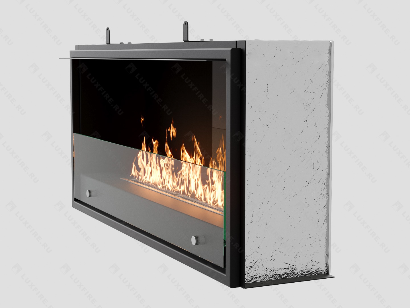 Портальный биокамин Lux Fire "Фаер Бокс - 42" Размеры (ВхШхГ; мм)425х946х210 Портальный биокамин Lux Fire "Фаер Бокс - 42" Размеры (ВхШхГ; мм)425х946х210