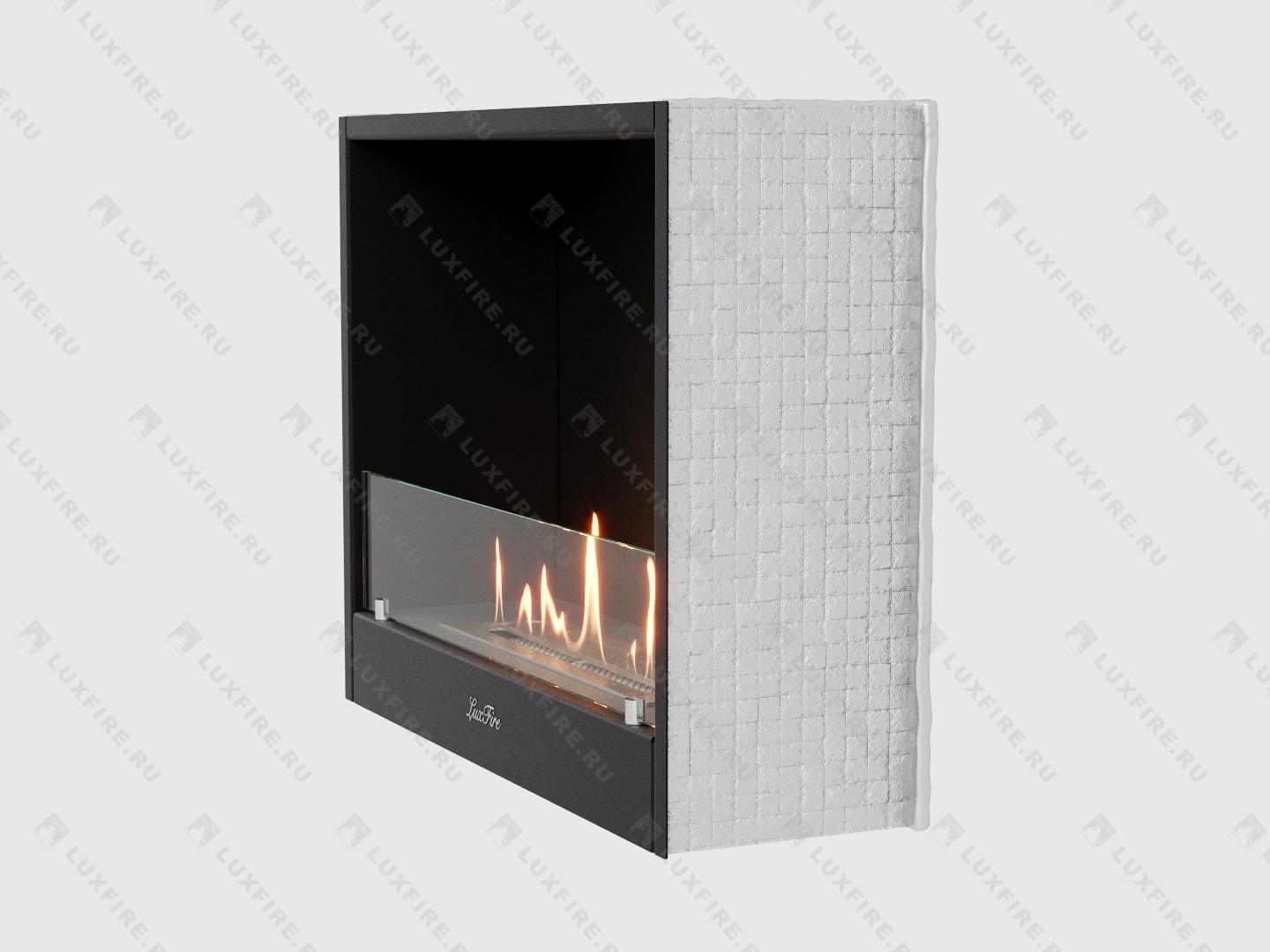 Портальный биокамин Lux Fire "Фаер Бокс 1 - 30" Размеры (ВхШхГ; мм) 610 х 780 х 265 Портальный биокамин Lux Fire "Фаер Бокс 1 - 30" Размеры (ВхШхГ; мм) 610 х 780 х 265