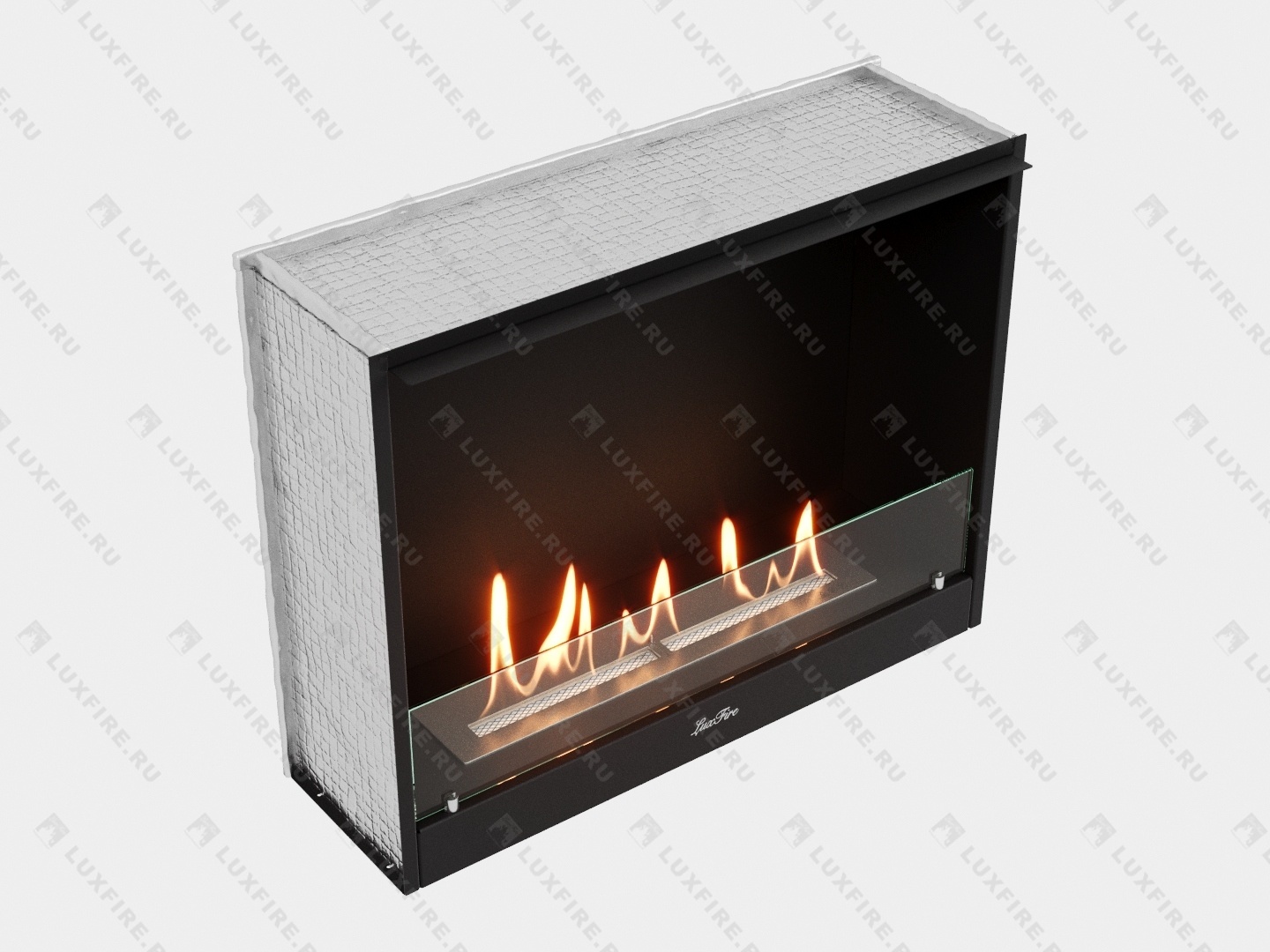 Портальный биокамин Lux Fire "Фаер Бокс 1 - 33" Размеры (ВхШхГ; мм)675х860х265 Портальный биокамин Lux Fire "Фаер Бокс 1 - 33" Размеры (ВхШхГ; мм)675х860х265