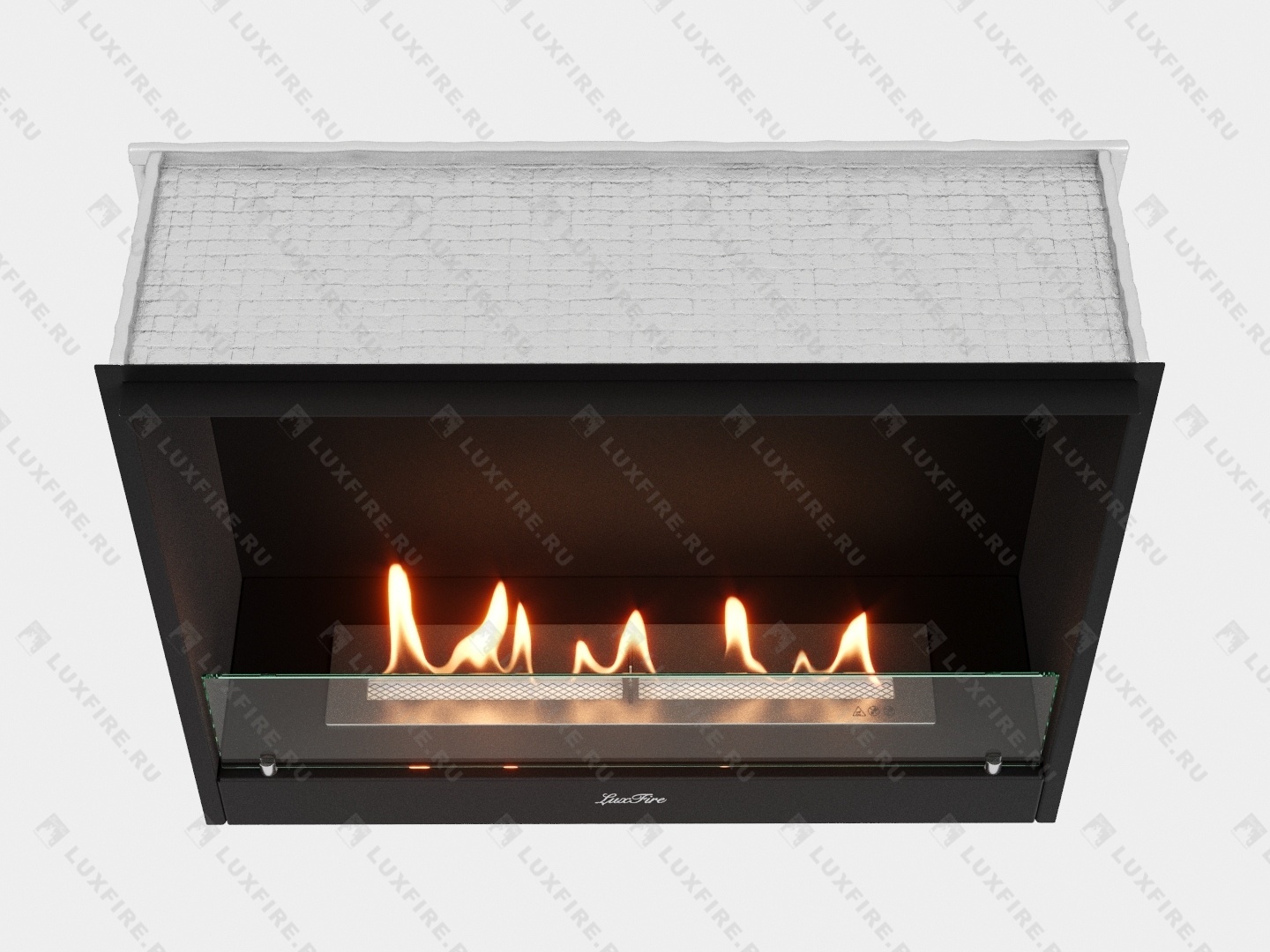 Портальный биокамин Lux Fire "Фаер Бокс 1 - 33" Размеры (ВхШхГ; мм)675х860х265 Портальный биокамин Lux Fire "Фаер Бокс 1 - 33" Размеры (ВхШхГ; мм)675х860х265