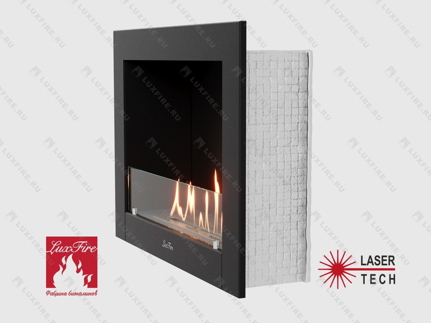 Портальный биокамин Lux Fire "Фаер Бокс 2 - 30" Размеры (ВхШхГ; мм)660 х 880 х 265 Портальный биокамин Lux Fire "Фаер Бокс 2 - 30" Размеры (ВхШхГ; мм)660 х 880 х 265