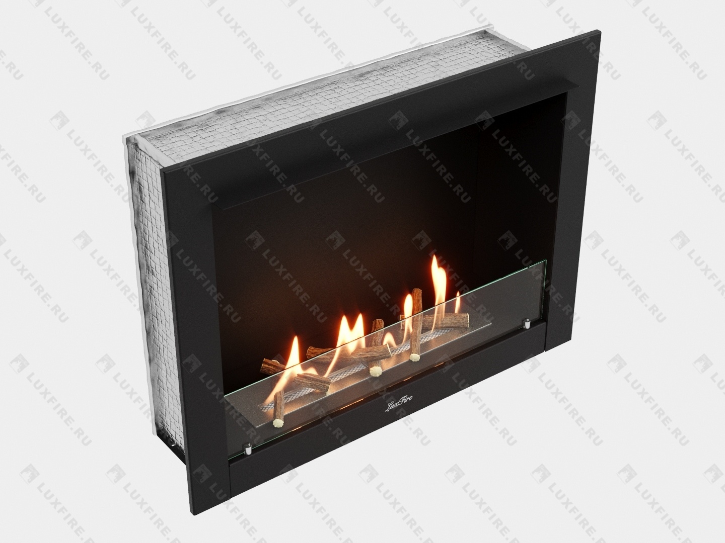 Портальный биокамин Lux Fire "Фаер Бокс 2 - 33" Размеры (ВхШхГ; мм)725 х 960 х 265 Портальный биокамин Lux Fire "Фаер Бокс 2 - 33" Размеры (ВхШхГ; мм)725 х 960 х 265