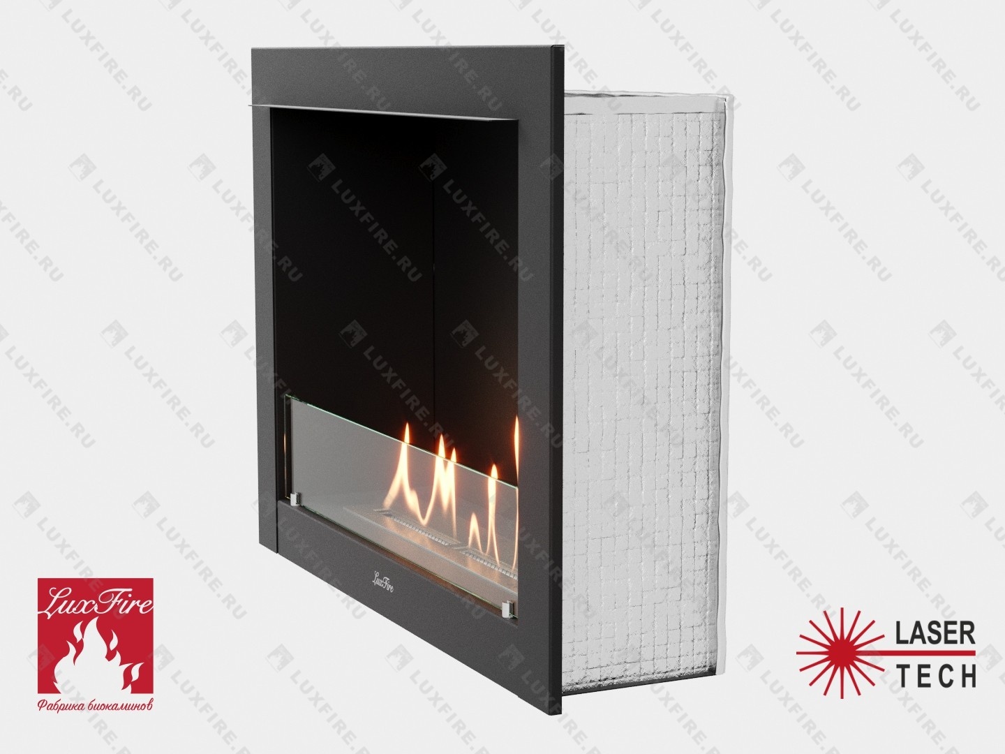 Портальный биокамин Lux Fire "Фаер Бокс 2 - 33" Размеры (ВхШхГ; мм)725 х 960 х 265 Портальный биокамин Lux Fire "Фаер Бокс 2 - 33" Размеры (ВхШхГ; мм)725 х 960 х 265