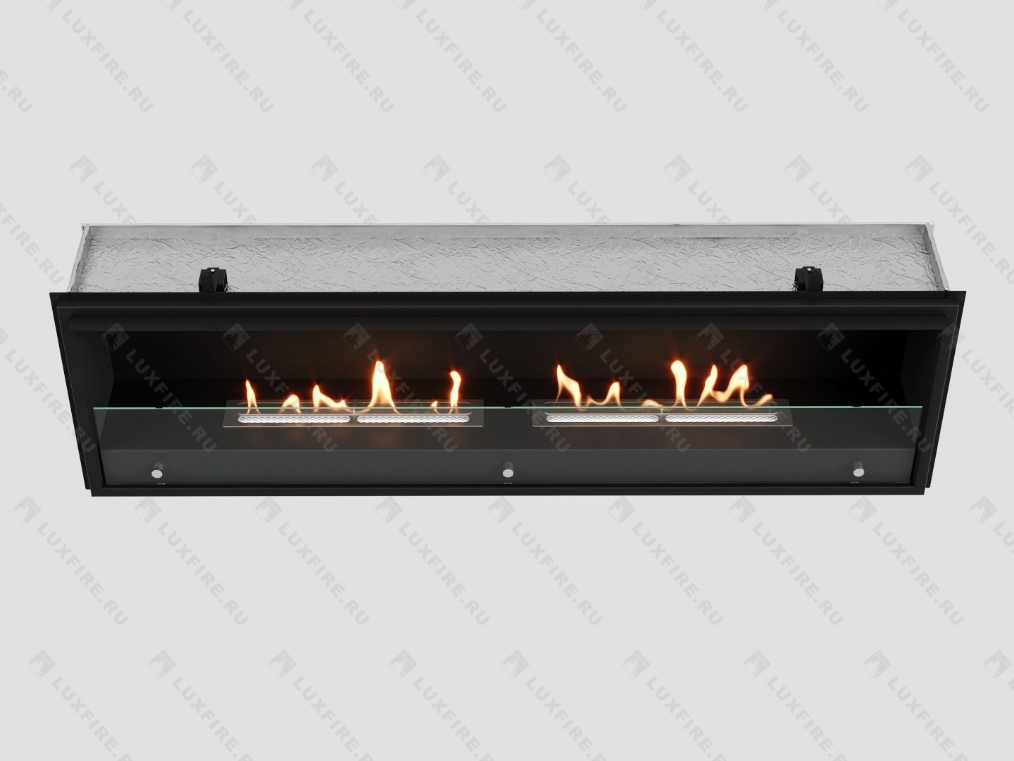 Портальный биокамин Lux Fire "Фаер Бокс Вега-2" Размеры (ВхШхГ; мм)425х1461х210 Портальный биокамин Lux Fire "Фаер Бокс Вега-2" Размеры (ВхШхГ; мм)425х1461х210