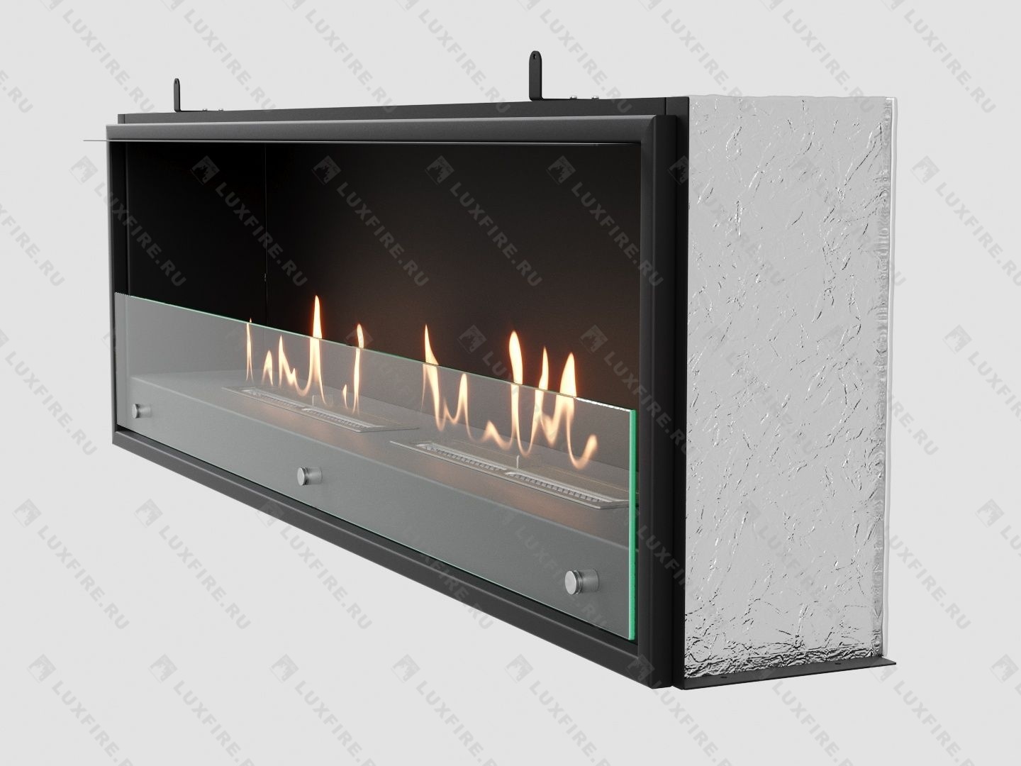 Портальный биокамин Lux Fire "Фаер Бокс Вега-2" Размеры (ВхШхГ; мм)425х1461х210 Портальный биокамин Lux Fire "Фаер Бокс Вега-2" Размеры (ВхШхГ; мм)425х1461х210