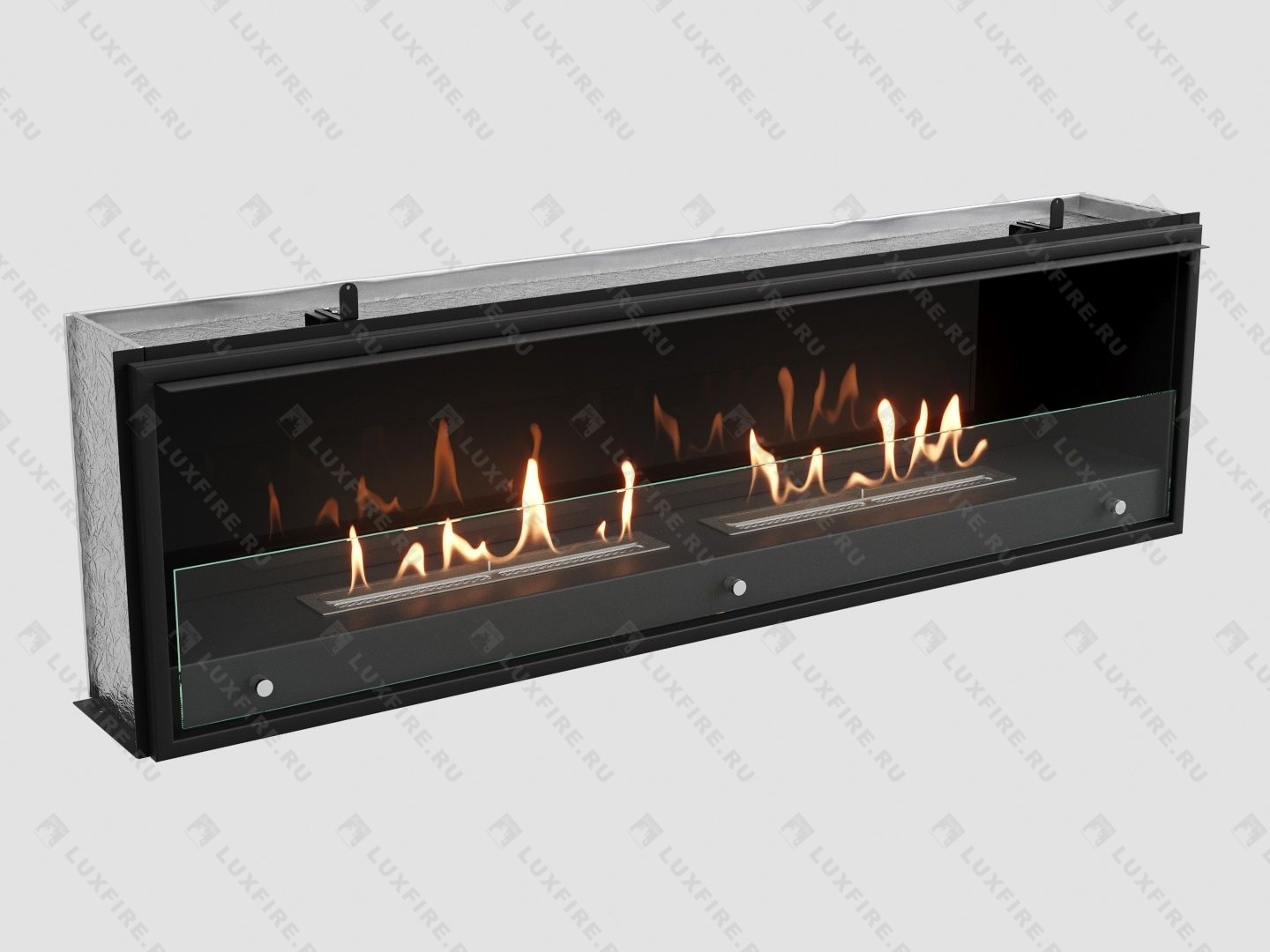 Портальный биокамин Lux Fire "Фаер Бокс Вега-2" Размеры (ВхШхГ; мм)425х1461х210 Портальный биокамин Lux Fire "Фаер Бокс Вега-2" Размеры (ВхШхГ; мм)425х1461х210