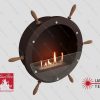 Биокамин Lux Fire "Капитан 500 Н" XS (коричневый) Размеры (ВхШхГ; мм)500х500х152