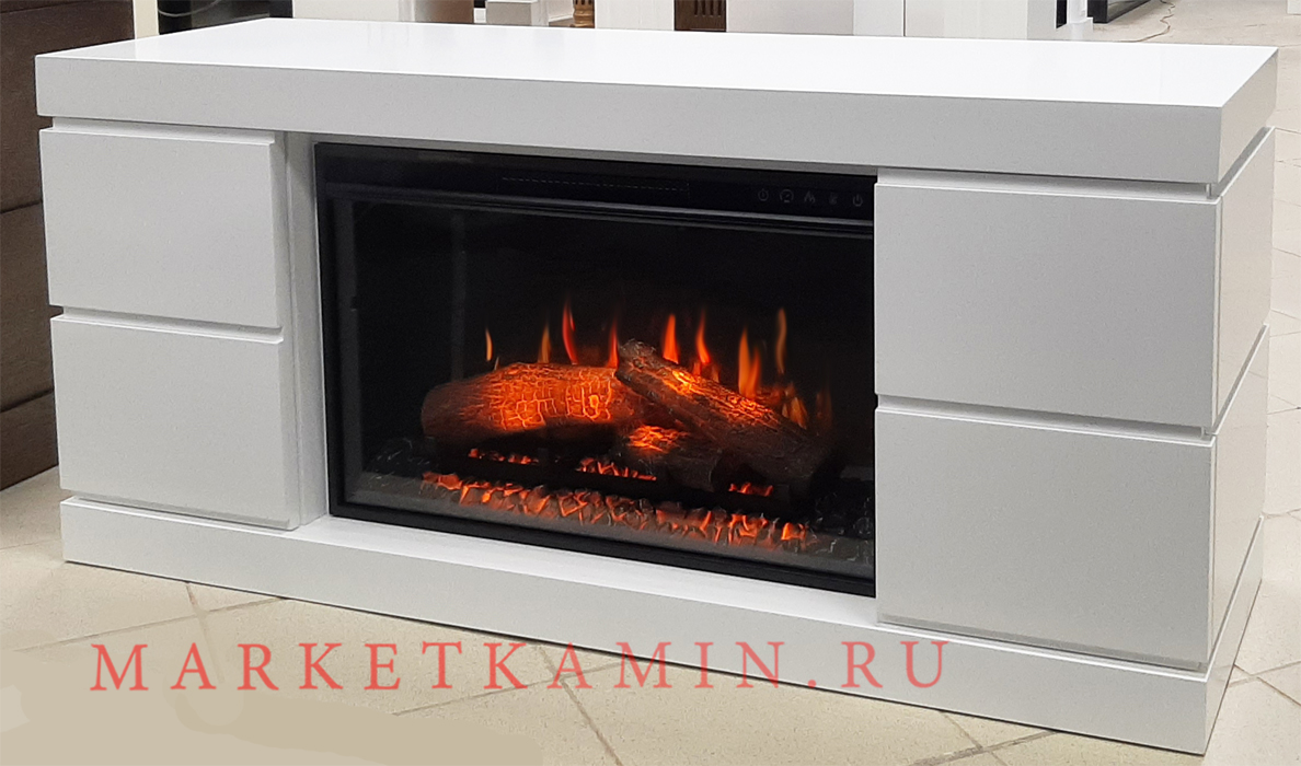 Логос Камин-бар (белый) с дверками. Очаги на выбор (LED/3D) Цвет и размеры на выбор. Габариты (ШxВxГ): 1300x600x400 мм Логос Камин-бар (белый) с дверками. Очаги на выбор (LED/3D) Цвет и размеры на выбор. Габариты (ШxВxГ): 1300x600x400 мм