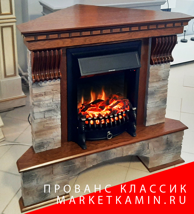 Прованс Классик Угловой (орех/цветной сланец) с новыми очагами на выбор. Цвет и отделка на выбор. Габариты (ШxВxГ): 1150х1050х750 мм Прованс Классик Угловой (орех/цветной сланец) с новыми очагами на выбор. Цвет и отделка на выбор. Габариты (ШxВxГ): 1150х1050х750 мм