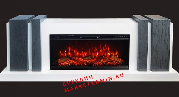 Бруклин 2000 (белая эмаль/серый дуб) Симметричный камин-бар со скрытыми дверками. Очаги на выбор (дрова/кристаллы/паровые 3D) Размеры: ш 2000, в 700, г 400 мм Бруклин 2000 (белая эмаль/серый дуб) Симметричный камин-бар со скрытыми дверками. Очаги на выбор (дрова/кристаллы/паровые 3D) Размеры: ш 2000, в 700, г 400 мм