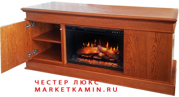 Честер Люкс камин-бар, тумба-ТВ (орех с тёмной патиной) с боковыми дверками. Очаги на выбор (LED/3D) Цвет на выбор. Габариты (ШxВxГ)1600x700x450 мм Честер Люкс камин-бар, тумба-ТВ (орех с тёмной патиной) с боковыми дверками. Очаги на выбор (LED/3D) Цвет на выбор. Габариты (ШxВxГ)1600x700x450 мм