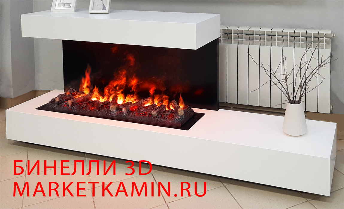 BINELLI 2000 (Бинелли белая эмаль) Линейный асимметричный камин с боковой полкой. Варианты очагов смотрите в описании. Габариты (ШxВxГ): 2000х900х400 мм BINELLI 2000 (Бинелли белая эмаль) Линейный асимметричный камин с боковой полкой. Варианты очагов смотрите в описании. Габариты (ШxВxГ): 2000х900х400 мм