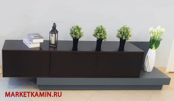 ТВ-тумба № 9 Трансформер с раздвижным корпусом и ящиками (венге/серый) Цвет и размеры на выбор. Габариты (ШxВxГ)2000-3500x500x400 мм ТВ-тумба № 9 Трансформер с раздвижным корпусом и ящиками (венге/серый) Цвет и размеры на выбор. Габариты (ШxВxГ)2000-3500x500x400 мм