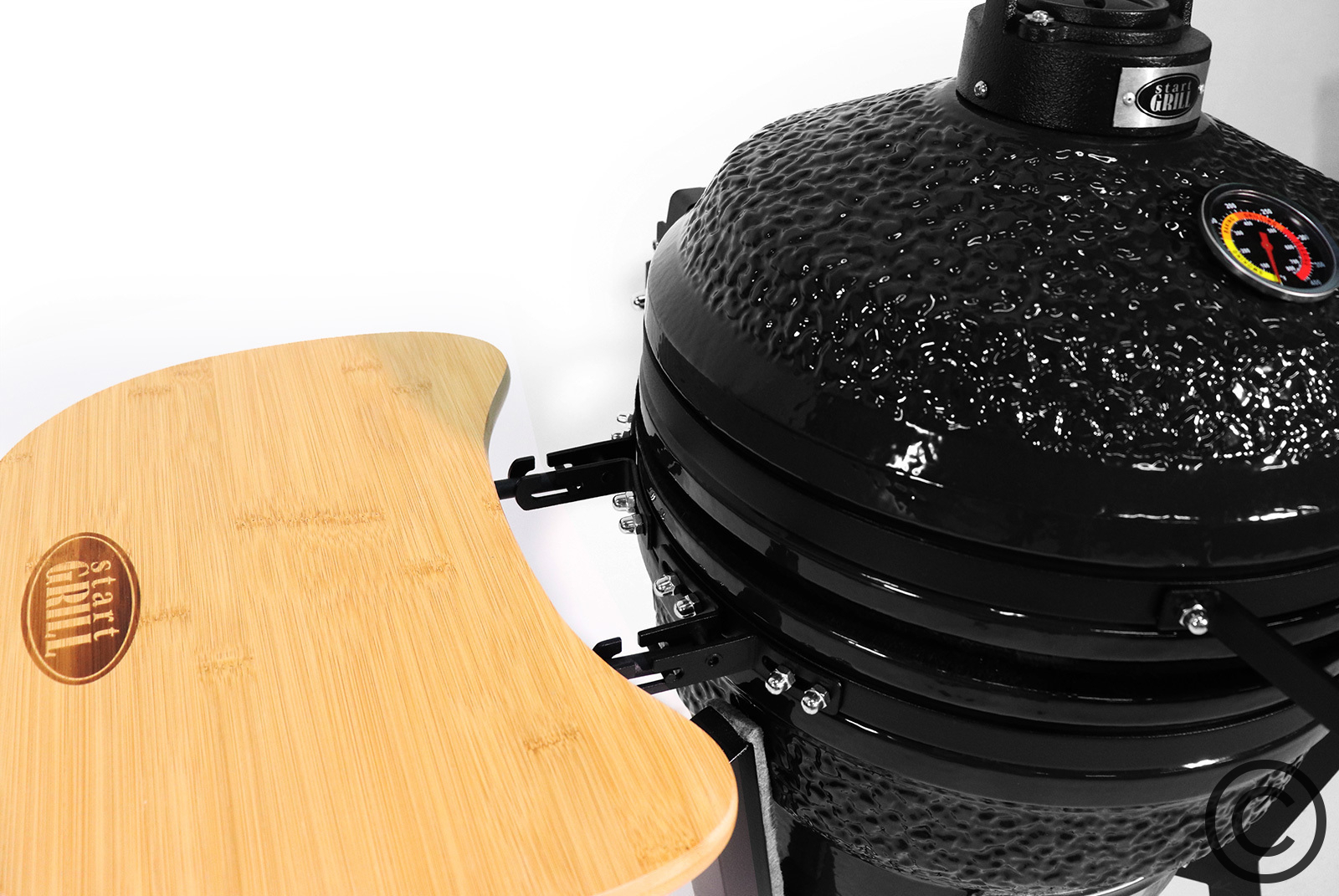 Керамический гриль Start Grill SG 16 PRO Black (черный) Керамический гриль Start Grill SG 16 PRO Black (черный)