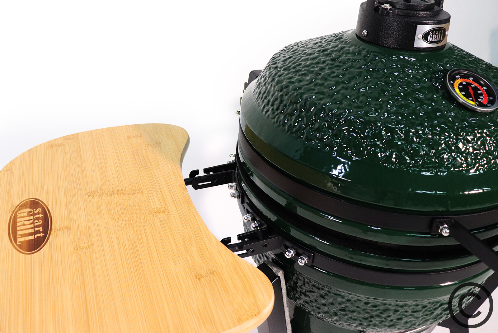 Керамический гриль Start Grill SG 16 PRO Black (зелёный) Керамический гриль Start Grill SG 16 PRO Black (зелёный)