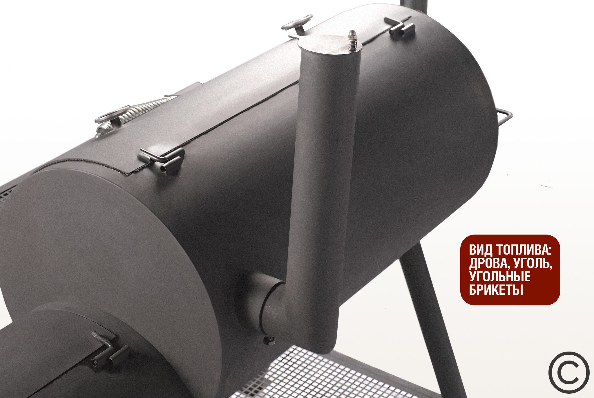 Смокер с реверсивной тягой Start Grill Смокер с реверсивной тягой Start Grill
