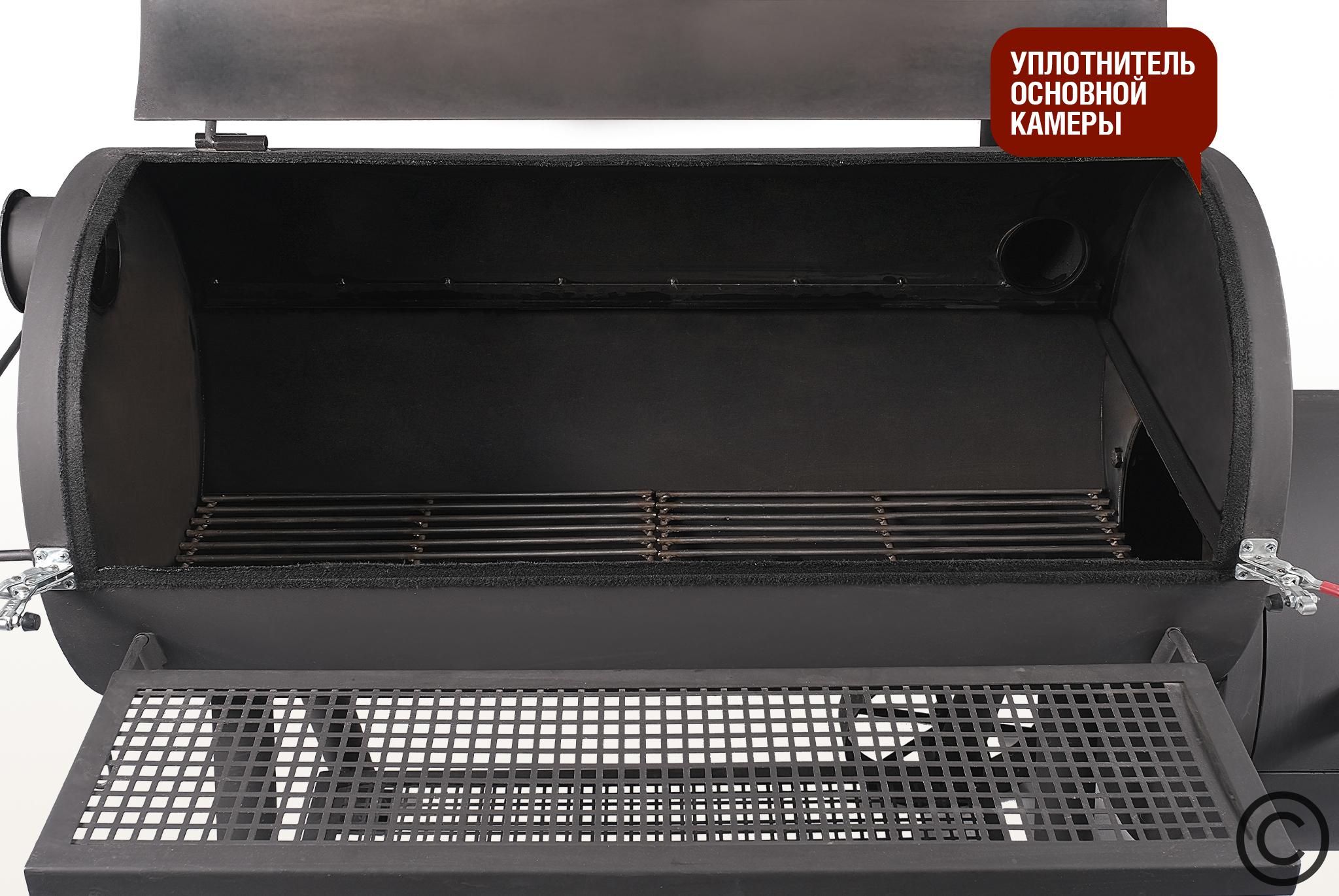 Смокер с реверсивной тягой Start Grill Смокер с реверсивной тягой Start Grill
