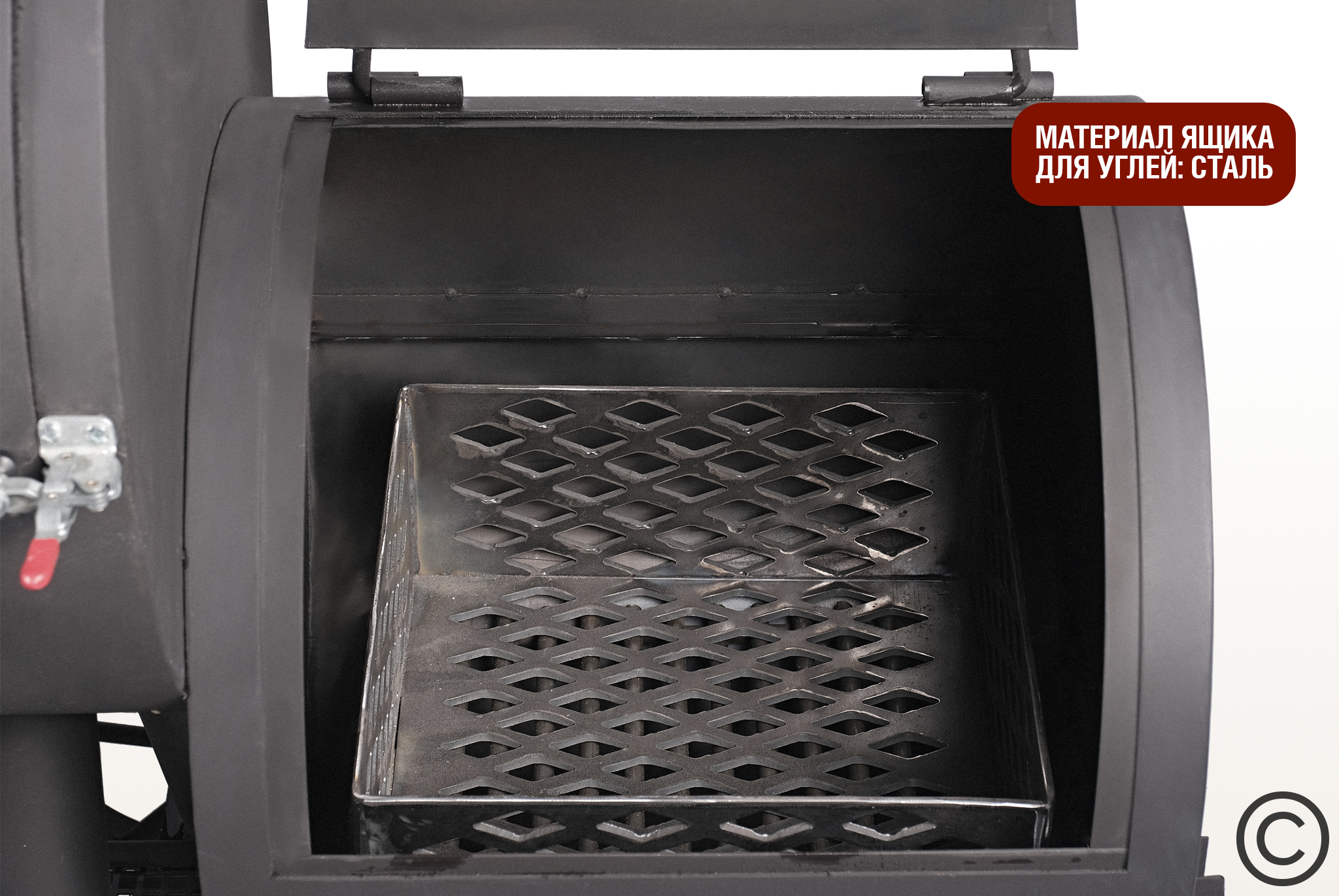 Смокер с реверсивной тягой Start Grill Смокер с реверсивной тягой Start Grill