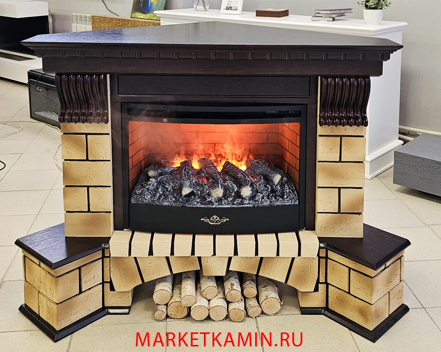 STONE LUXE Угловой с широким развёрнутым основанием (стоун камень травертин, Тёмный дуб) Очаги на выбор (плоские, панорамные, 3D) Цвет и отделка на выбор. Габариты (ШxВxКатет): 1380х1050х970 мм STONE LUXE Угловой с широким развёрнутым основанием (стоун камень травертин, Тёмный дуб) Очаги на выбор (плоские, панорамные, 3D) Цвет и отделка на выбор. Габариты (ШxВxКатет): 1380х1050х970 мм