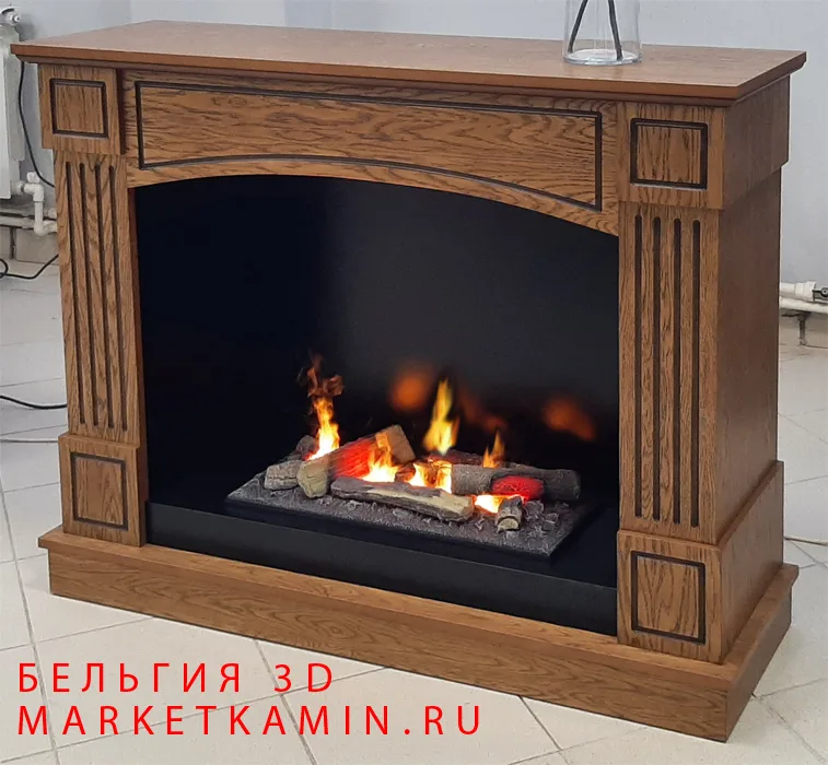 Бельгия с открытой арочной топкой (медовый дуб) 3D очаги с эффектом живого пламени и увлажнением воздуха (без обогрева) Габариты (ШxВxГ)1160x930x350 Бельгия с открытой арочной топкой (медовый дуб) 3D очаги с эффектом живого пламени и увлажнением воздуха (без обогрева) Габариты (ШxВxГ)1160x930x350