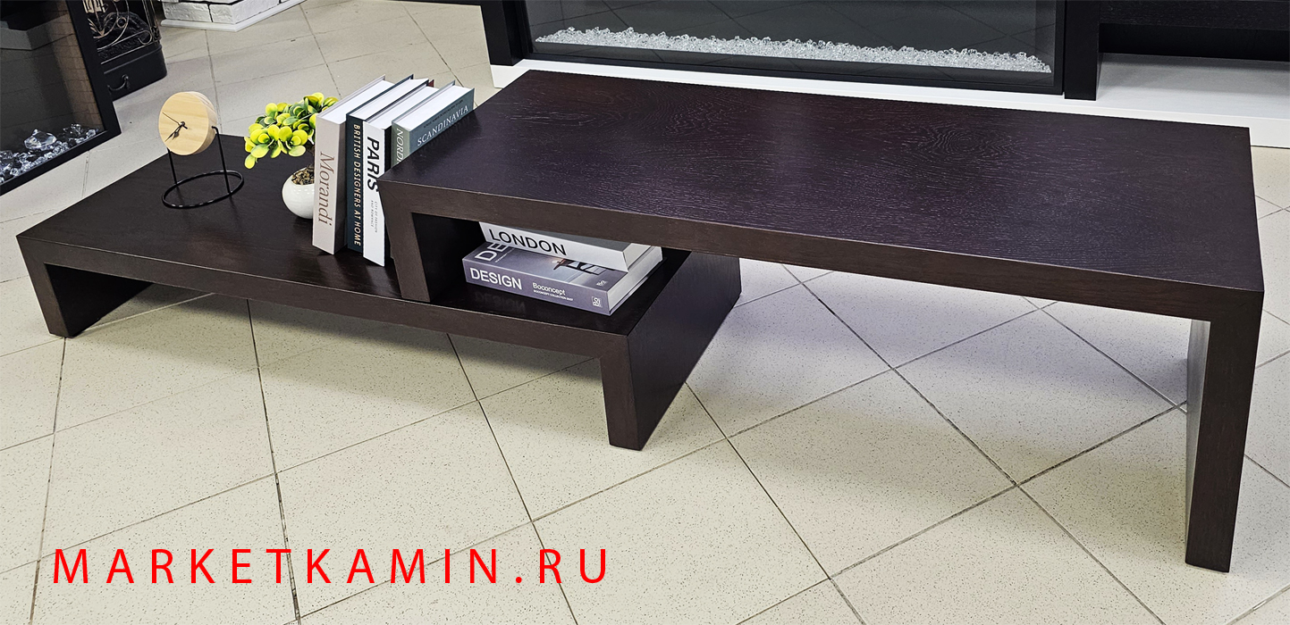 ТВ-тумба № 24 Трансформер из двух частей (венге) Цвет на выбор. Габариты (ШxВxГ) 1250-2350x430x430 мм ТВ-тумба № 24 Трансформер из двух частей (венге) Цвет на выбор. Габариты (ШxВxГ) 1250-2350x430x430 мм