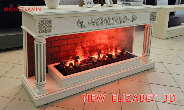ELIZABETH (Элизабет) 160 панорамный обзор (белёный дуб с фисташковой патиной) Очаг с 3D эффектом живого пламени и увлажнением воздуха (варианты комплектаций смотрите в описании) Габариты (ШxВxГ)1600x800x400 мм ELIZABETH (Элизабет) 160 панорамный обзор (белёный дуб с фисташковой патиной) Очаг с 3D эффектом живого пламени и увлажнением воздуха (варианты комплектаций смотрите в описании) Габариты (ШxВxГ)1600x800x400 мм