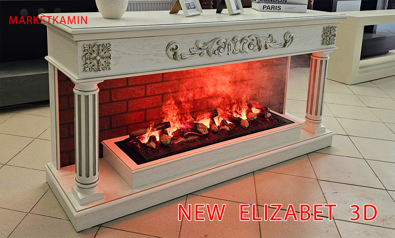 ELIZABETH (Элизабет) 160 панорамный обзор (белёный дуб с фисташковой патиной) Очаг с 3D эффектом живого пламени и увлажнением воздуха (варианты комплектаций смотрите в описании) Габариты (ШxВxГ)1600x800x400 мм ELIZABETH (Элизабет) 160 панорамный обзор (белёный дуб с фисташковой патиной) Очаг с 3D эффектом живого пламени и увлажнением воздуха (варианты комплектаций смотрите в описании) Габариты (ШxВxГ)1600x800x400 мм