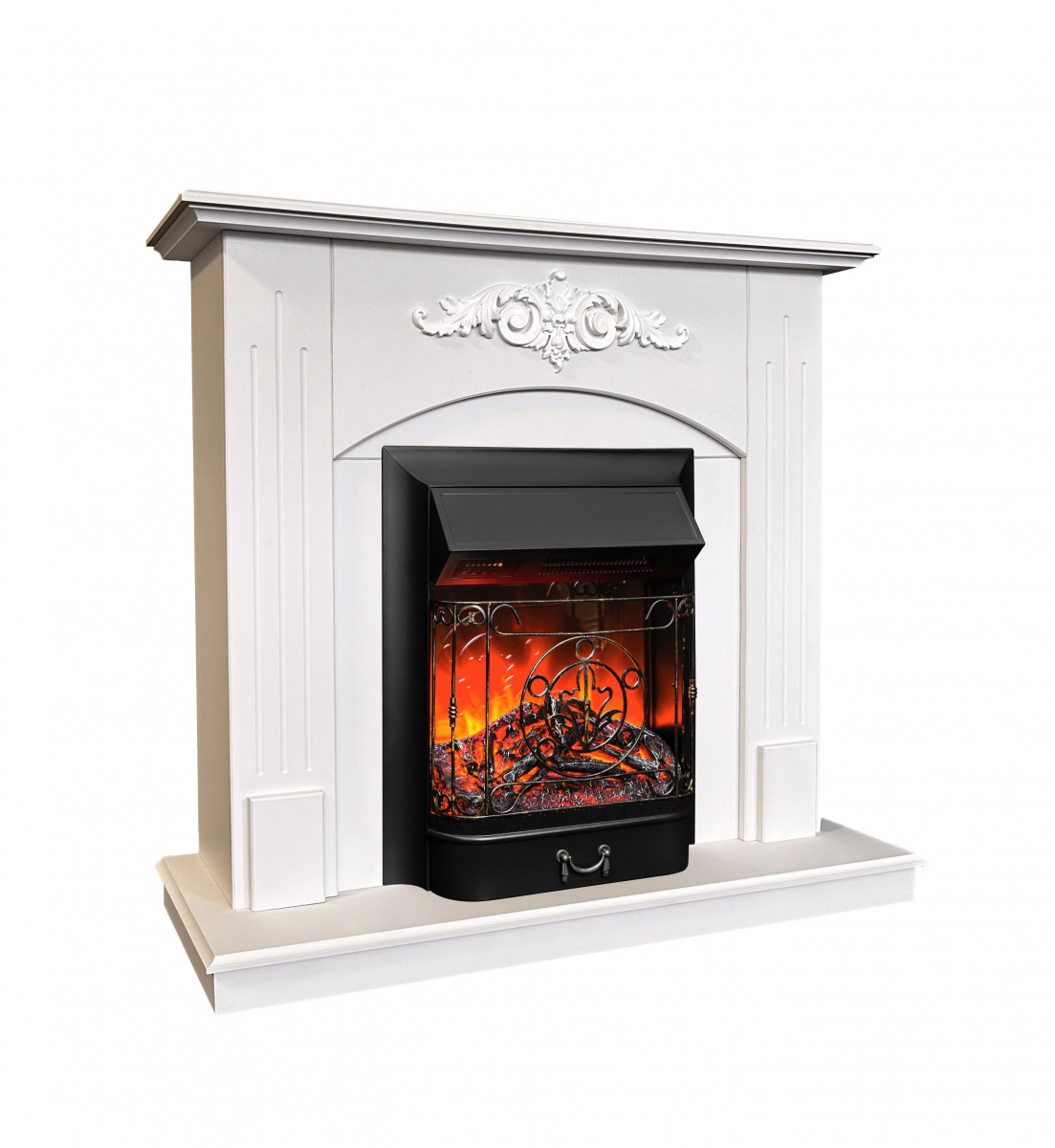 Электрокамин RealFlame Nikki WT-F511 с очагом Majestic Lux Black RC. Габариты (ШxВxГ) 99x89.5x37 см Электрокамин RealFlame Nikki WT-F511 с очагом Majestic Lux Black RC. Габариты (ШxВxГ) 99x89.5x37 см