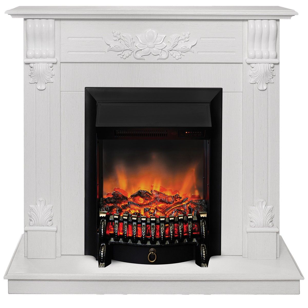 Электрокамин Ottawa WT с очагом Fobos Lux Black RC. Габариты (ШxВxГ) 98x97x30 см Электрокамин Ottawa WT с очагом Fobos Lux Black RC. Габариты (ШxВxГ) 98x97x30 см