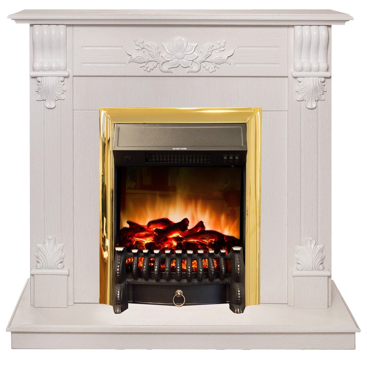 Электрокамин Ottawa WT с очагом Fobos Lux Brass. Габариты (ШxВxГ) 98x97x30 см Электрокамин Ottawa WT с очагом Fobos Lux Brass. Габариты (ШxВxГ) 98x97x30 см