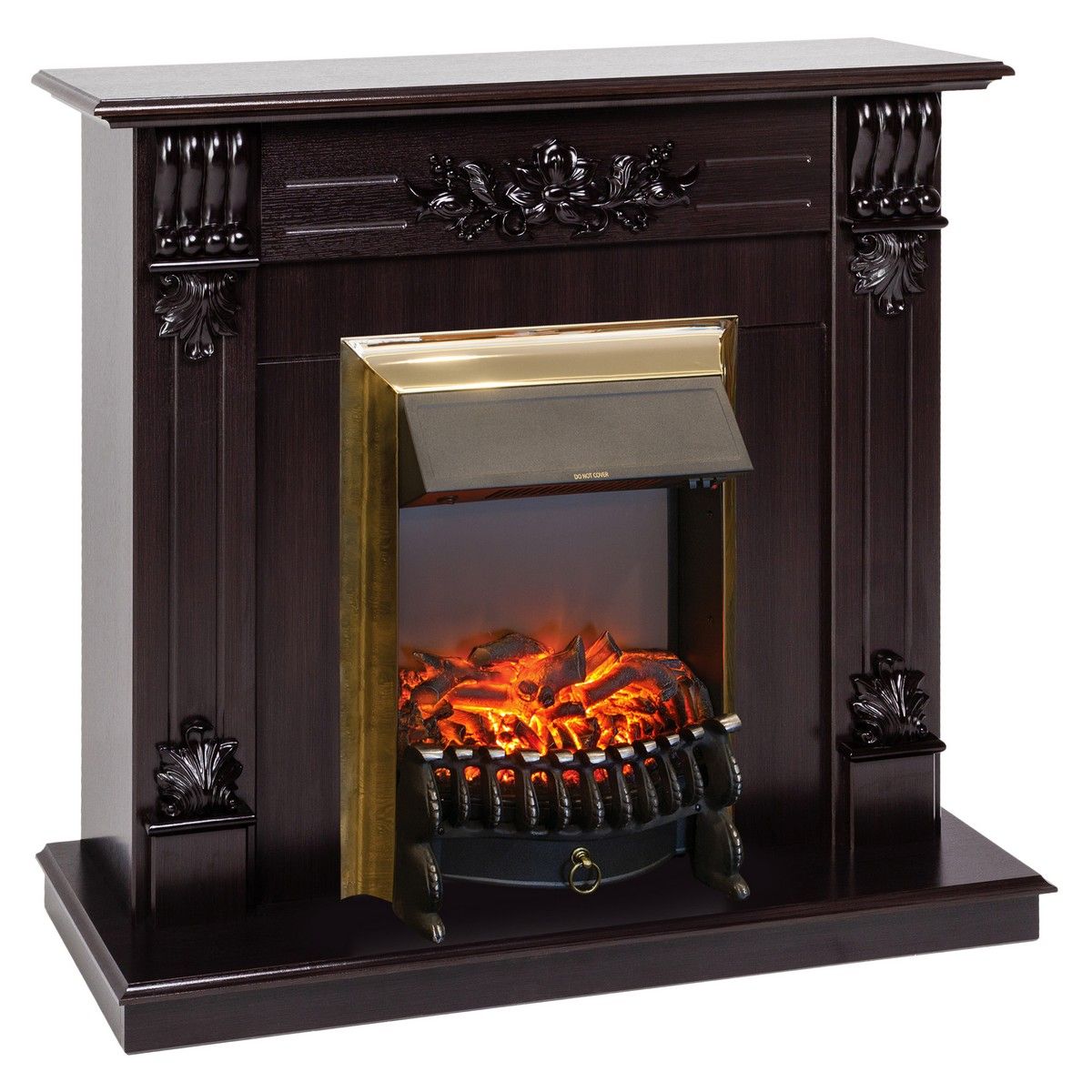 Электрокамин Ottawa DN с очагом Fobos Lux Brass. Габариты (ШxВxГ) 98x97x30 см Электрокамин Ottawa DN с очагом Fobos Lux Brass. Габариты (ШxВxГ) 98x97x30 см