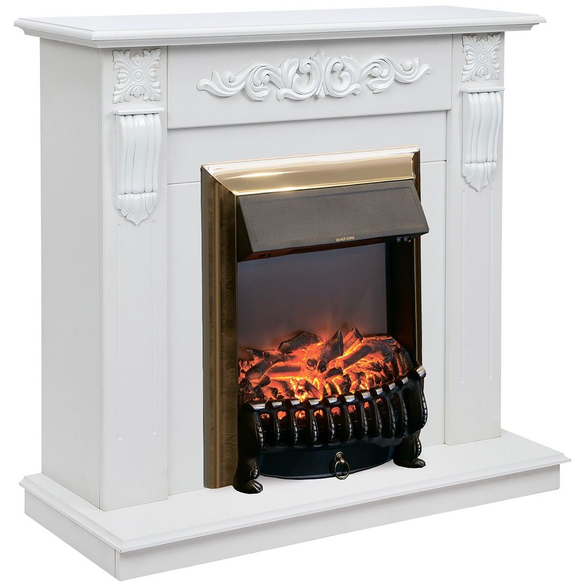Электрокамин Dominica WT с очагом Fobos Lux Brass. Габариты (ШxВxГ) 98x97x30 см Электрокамин Dominica WT с очагом Fobos Lux Brass. Габариты (ШxВxГ) 98x97x30 см