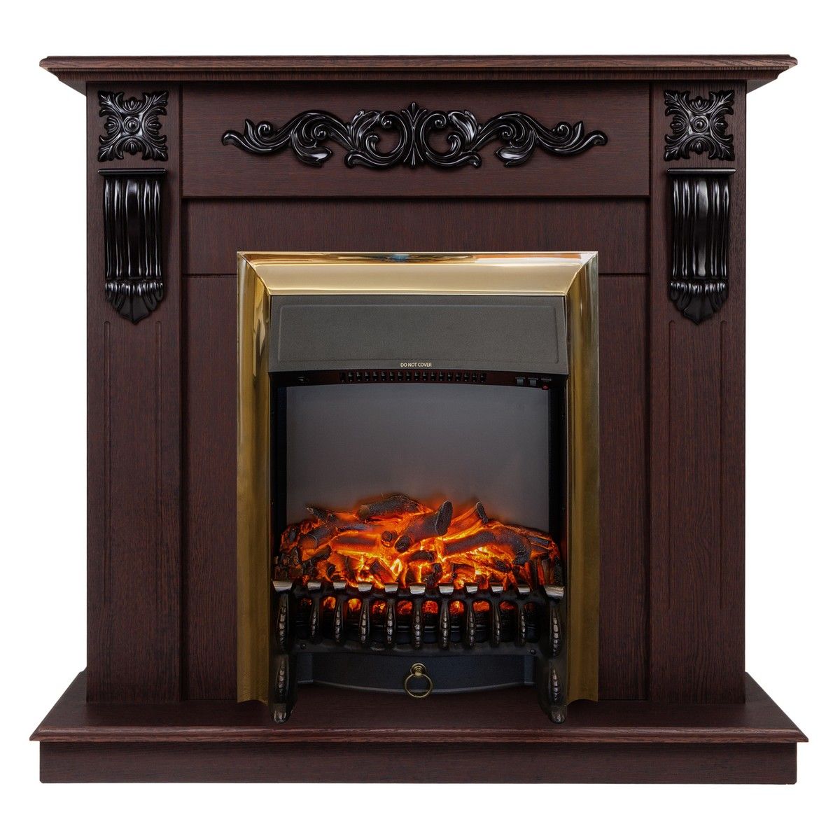 Электрокамин Dominica DN с очагом Fobos Lux Brass. Габариты (ШxВxГ) 98x97x30 см Электрокамин Dominica DN с очагом Fobos Lux Brass. Габариты (ШxВxГ) 98x97x30 см