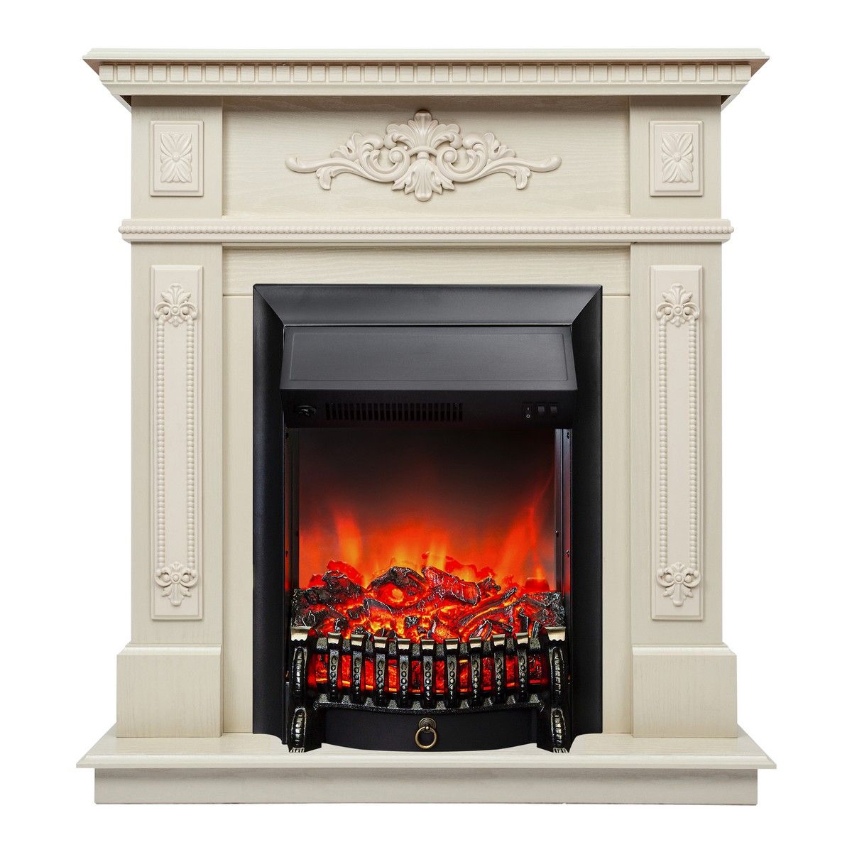 Электрокамин Lilian WT с очагом Fobos Lux Black. Габариты (ШxВxГ) 98x97x30 см Электрокамин Lilian WT с очагом Fobos Lux Black. Габариты (ШxВxГ) 98x97x30 см