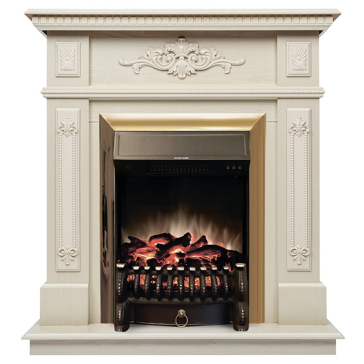 Электрокамин Lilian WT с очагом Fobos Lux Brass. Габариты (ШxВxГ) 98x97x30 см Электрокамин Lilian WT с очагом Fobos Lux Brass. Габариты (ШxВxГ) 98x97x30 см