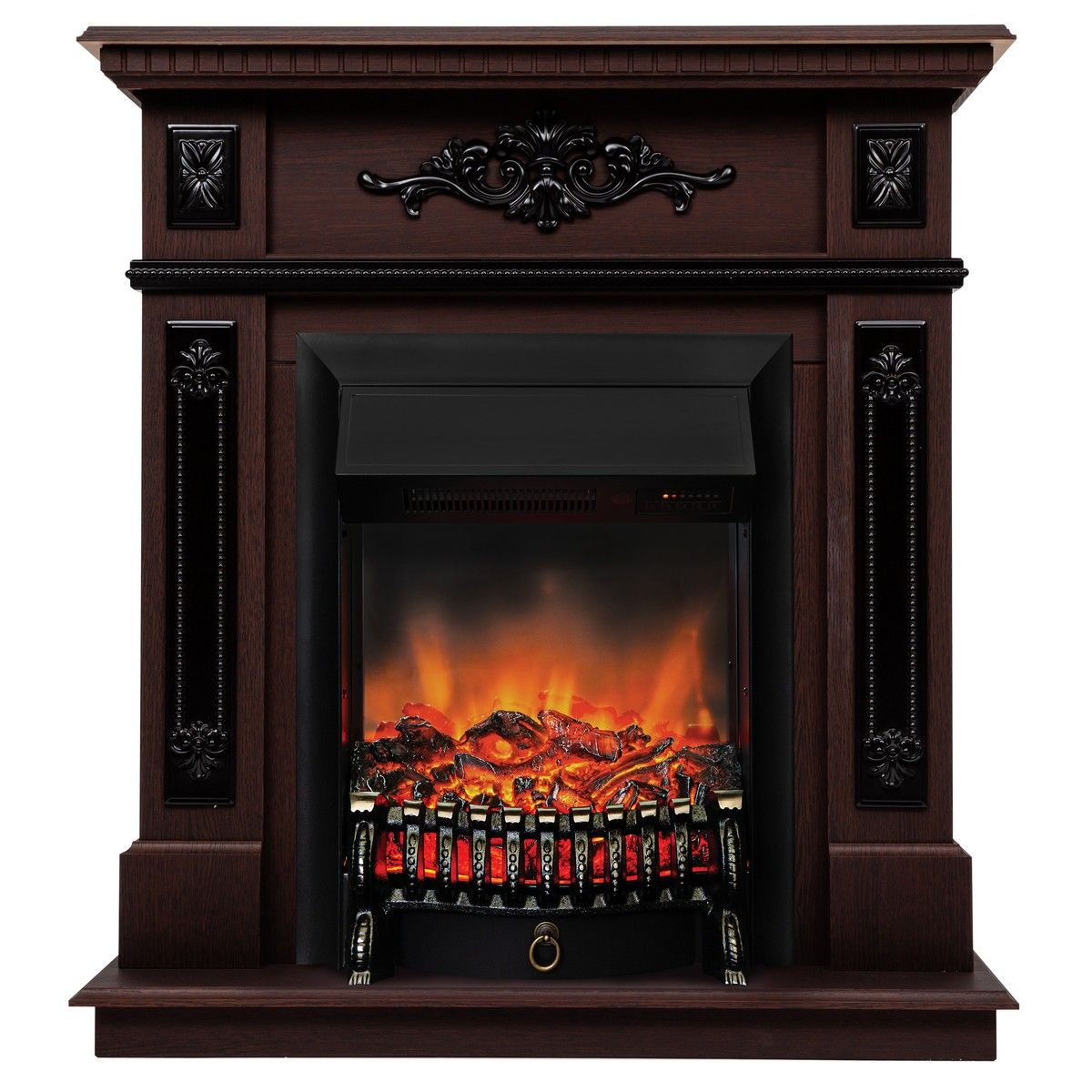 Электрокамин Lilian DN с очагом Fobos Lux Black RC. Габариты (ШxВxГ) 98x97x30 см Электрокамин Lilian DN с очагом Fobos Lux Black RC. Габариты (ШxВxГ) 98x97x30 см
