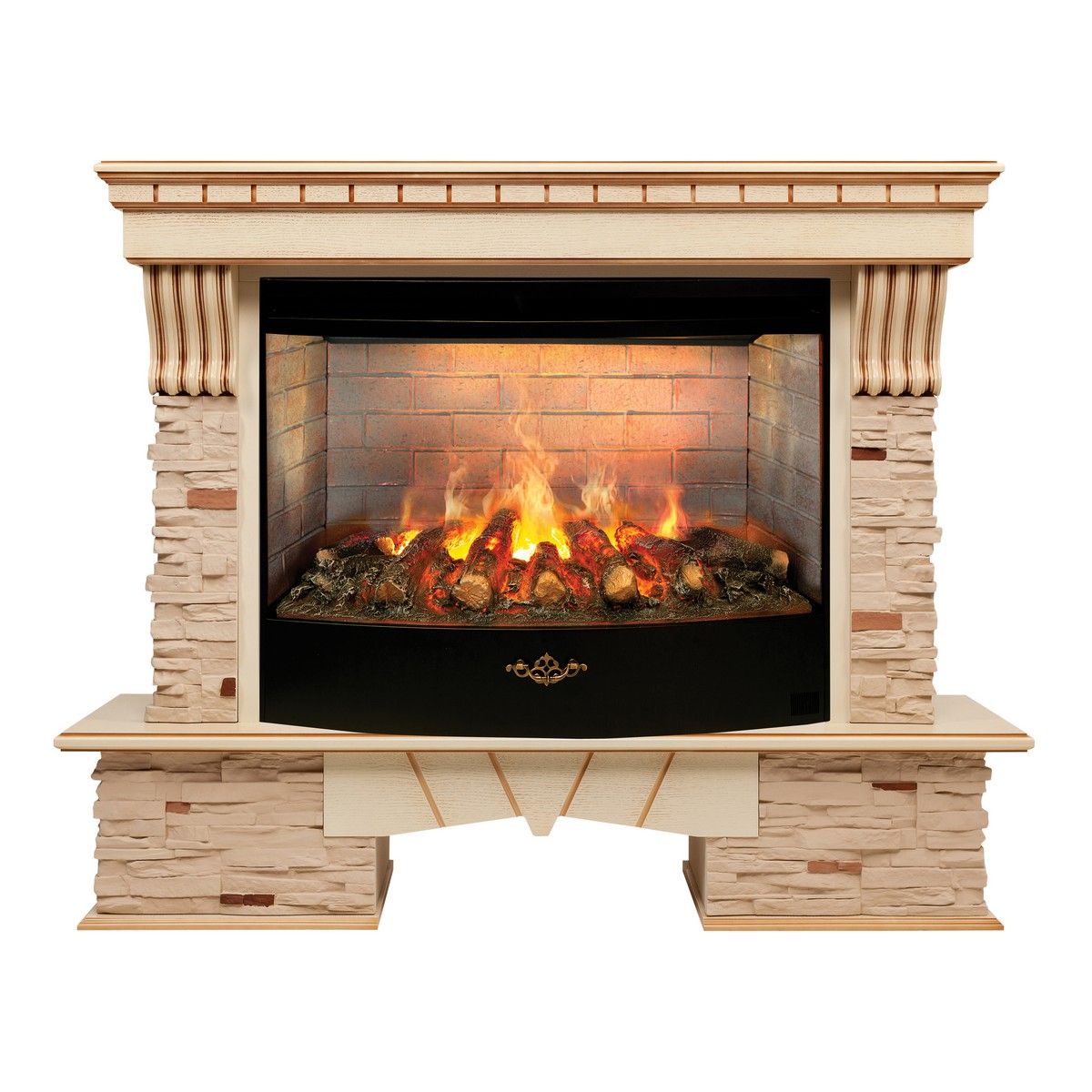 Электрокамин Sorento 33/33W WT с очагом 3D Firestar 33. Габариты (ШxВxГ) 142.2x112.1x50.2 см Электрокамин Sorento 33/33W WT с очагом 3D Firestar 33. Габариты (ШxВxГ) 142.2x112.1x50.2 см