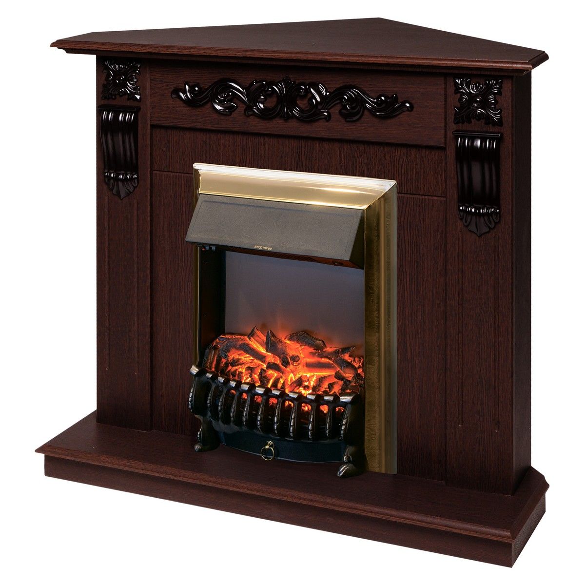 Электрокамин Dominica Corner DN с очагом Fobos Lux Brass. Габариты (ШxВxГ) 98x97x30 см Электрокамин Dominica Corner DN с очагом Fobos Lux Brass. Габариты (ШxВxГ) 98x97x30 см