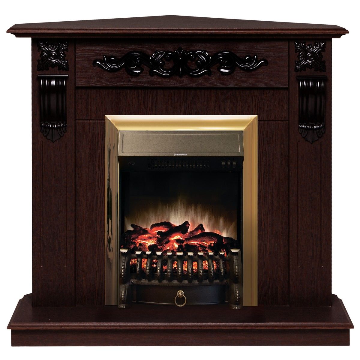 Электрокамин Dominica Corner DN с очагом Fobos Lux Brass. Габариты (ШxВxГ) 98x97x30 см Электрокамин Dominica Corner DN с очагом Fobos Lux Brass. Габариты (ШxВxГ) 98x97x30 см