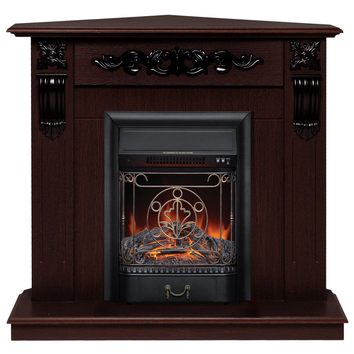 Электрокамин Dominica Corner DN с очагом Majestic Lux Black. Габариты (ШxВxГ) 101x96x71.5 см Электрокамин Dominica Corner DN с очагом Majestic Lux Black. Габариты (ШxВxГ) 101x96x71.5 см